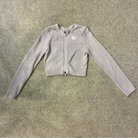 SMR Pink Ribbed Jacket - Picture 2 of 5